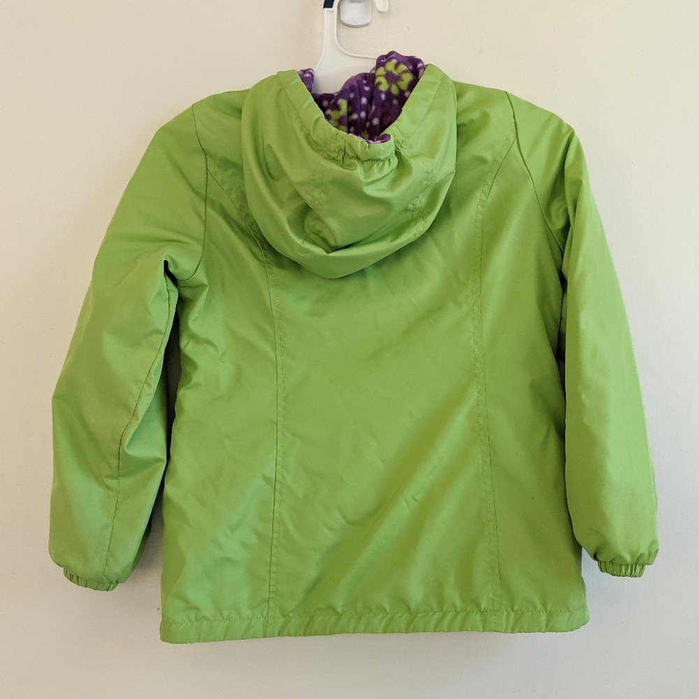 London Fog girl jacket size L 6X - Picture 2 of 10